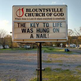 Blountsville Church of God, Blountsville, Alabama, United States