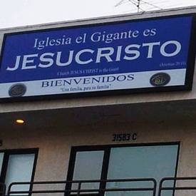 Iglesia El Gigante es Jesucristo, Castaic, California, United States
