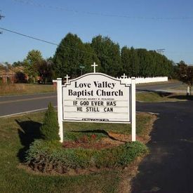 Love Valley Baptist Church, Kings Mountain, North Carolina, United States