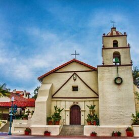 San Buenaventura Mission Catholic Church, Ventura, California, United States