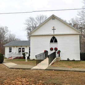 Woodland United Methodist Church, Buckingham, Virginia, United States